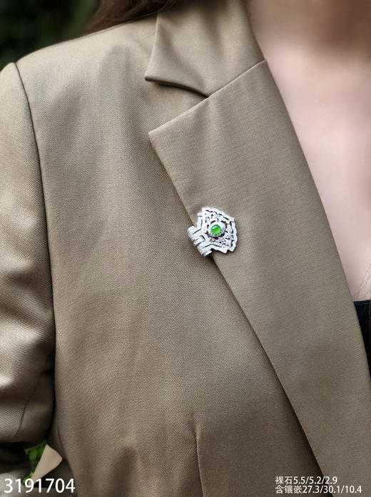 3191704，蛋面领夹。具体价格微信咨询 商品图4