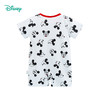 迪士尼童装男童纯棉前开连体衣夏季亲肤舒适米奇宝宝新生儿哈衣 商品缩略图1