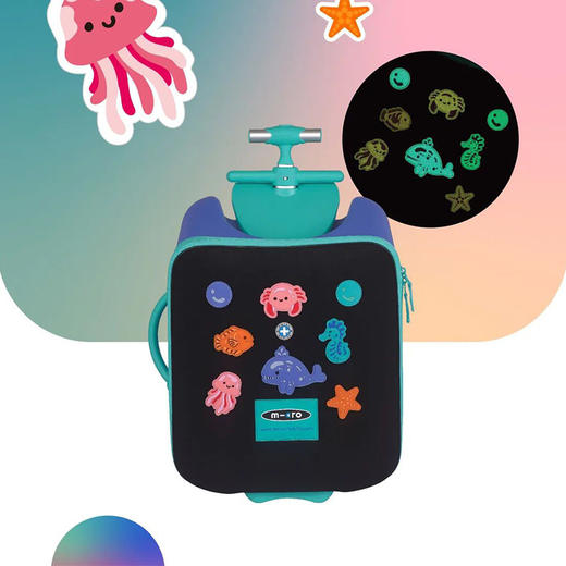 瑞士Micro迈古米高｜儿童行李箱 拉杆箱懒人箱行李箱可坐宝宝儿童旅行箱18月+ 商品图6