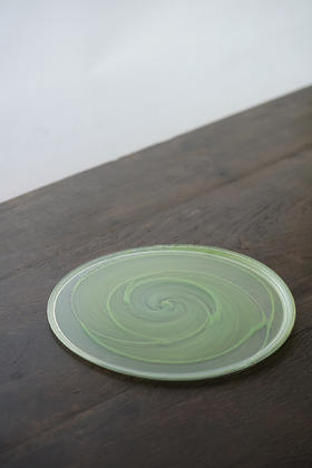 有永浩太29 gaze 平皿盆｜绿