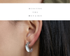 Oflye潮流饰品 独特耳环显脸小女钛钢贝母银针耳钉网红法式耳圈时尚百搭潮耳饰品 商品缩略图9
