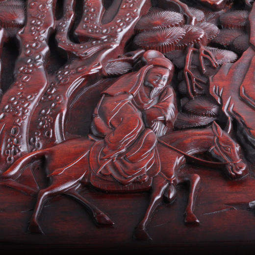 踏雪寻梅° 明式简座小插屏 商品图4