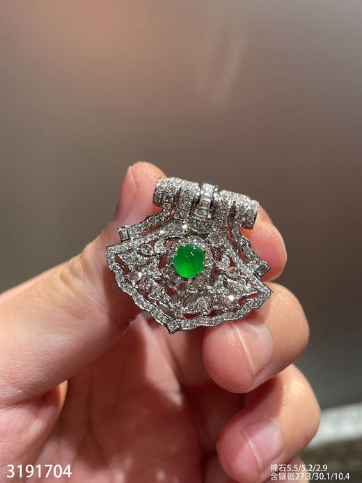 3191704，蛋面领夹。具体价格微信咨询 商品图2