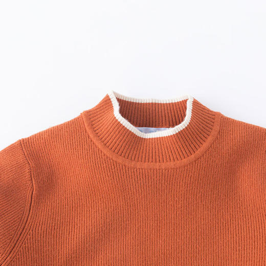 贝贝怡孕妇针织连衣裙春秋装保暖针织衫产后中长款毛衣冬季打底衫 商品图7