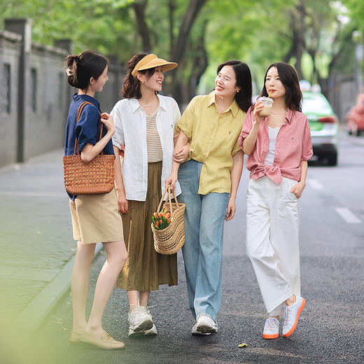 【回馈粉丝】松弛感 会呼吸的亚麻文艺衬衫 商品图1