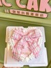 爱心蕾丝蝴蝶结蛋糕 商品缩略图0