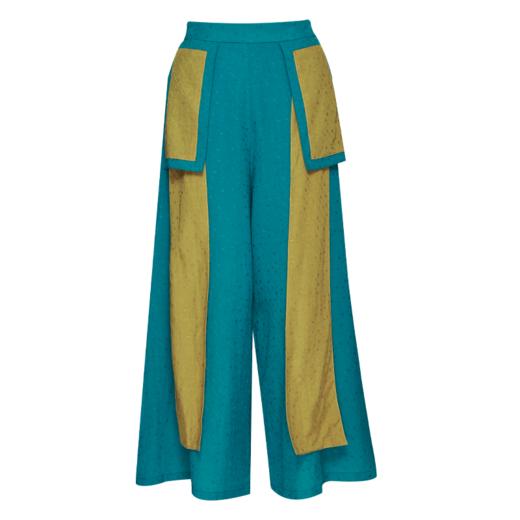 晴眉撞色阔腿裤 | 套装减龄时尚 商品图7