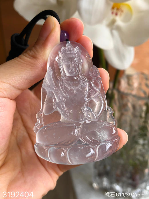 3192404，玻璃木纳度母裸石。具体价格微信咨询 商品图1