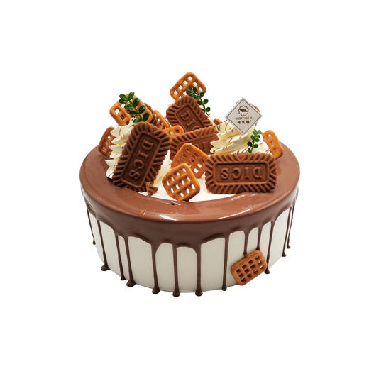 味美特“臻巧厚乳”焦糖饼干-周边淋的是巧克力 商品图0