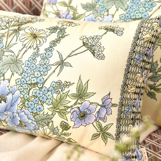 蒲公英的夏天系列靠包印花纯棉清新抱枕 商品图2