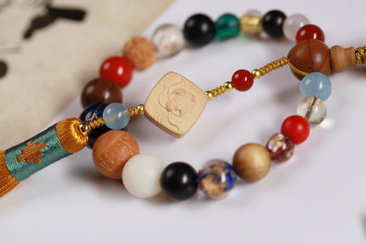 GJXJ0328°十八子庇护车挂 商品图3