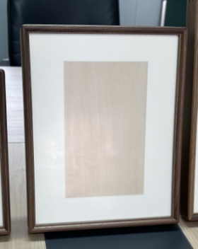 胡桃木相框寸10