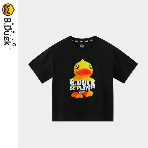 B.Duck小黄鸭童装夏季短袖T恤105-160 BF2402030 商品图4
