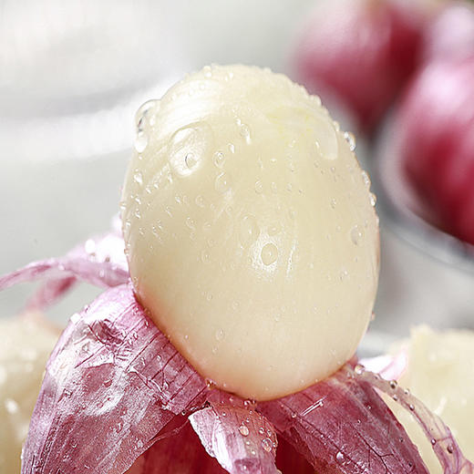 云南紫皮独头蒜  2023年大理新鲜紫皮大蒜湿蒜食用大蒜头农家蒜蔬菜 商品图4