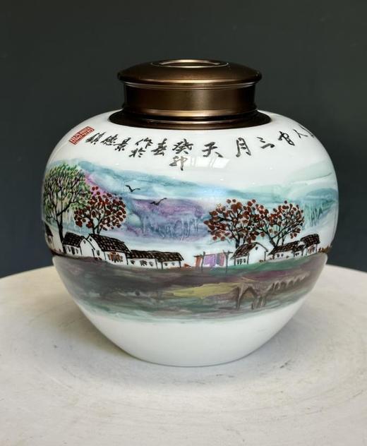 粉彩醉美人间三月天 商品图0