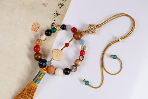 GJXJ0328°十八子庇护车挂 商品图1