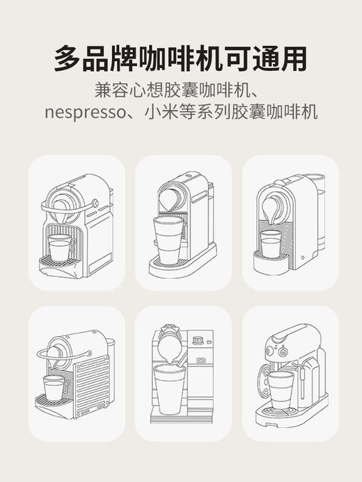 心想胶囊咖啡 法国进口 JACOBS 60颗组合装（1盒/10颗） 商品图2