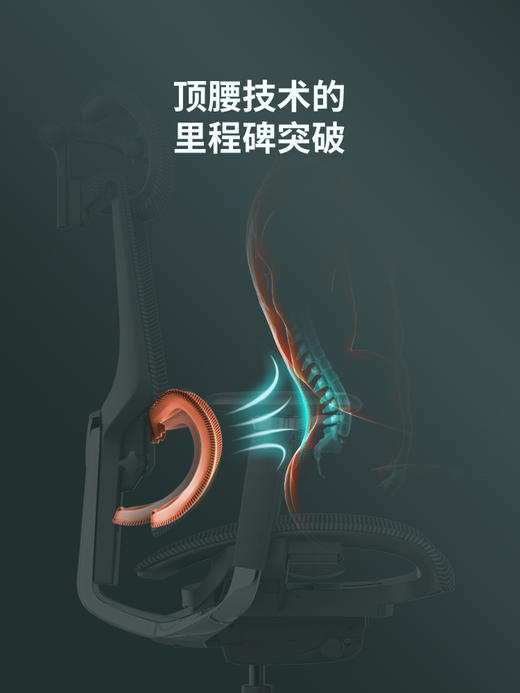 摩伽S8ProMax人体工学椅电脑椅办公椅老板椅子久坐舒服护腰座椅 商品图2
