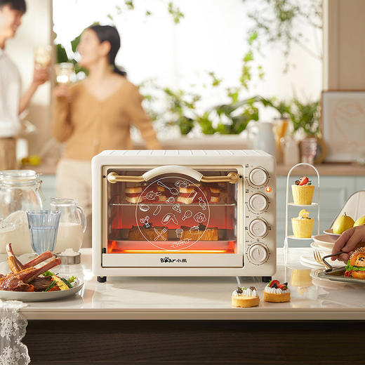 【小程序】小熊电烤箱 DKX-C20M3 米白色 机械式控制 商品图7