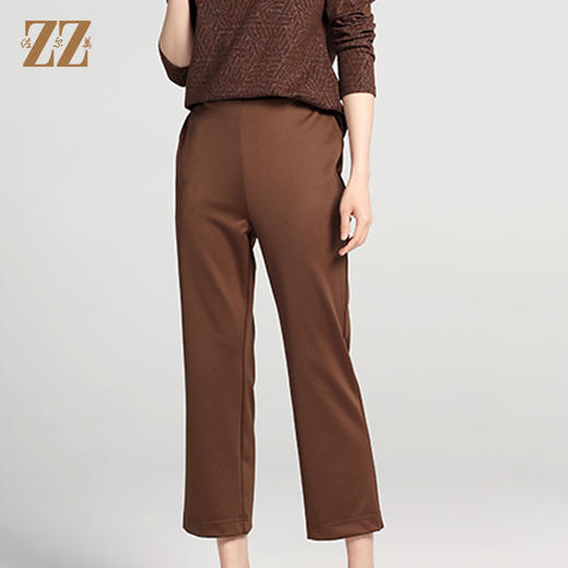 佐尔美春秋新款 时尚百搭长裤女E23KC12 商品图2