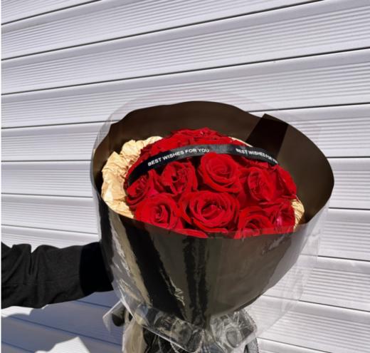 21朵红玫瑰花束 商品图1