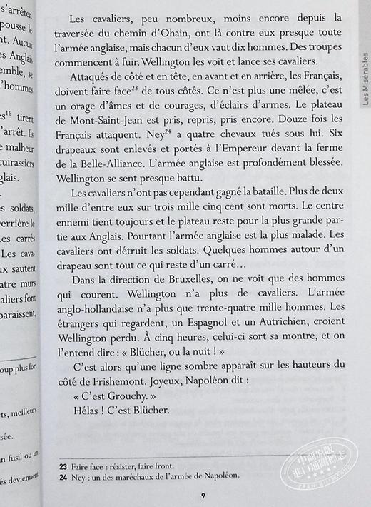 【中商原版】法语视听阅读B1 悲惨世界T3卷 音频 法文原版 Les Miserables Gavroche T3 法文阅读教材 Victor Hugo 雨果 商品图7