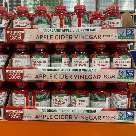 ¥238折扣特价🔥Nature's Truth 天然苹果醋胶囊1200mg， 🍎苹果醋胶囊是流行于欧美的素食胶囊，加速脂肪分解 商品图1