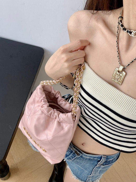 顶级版本迷你22bag粉色 商品图1
