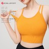 夏季新品DY6607#无缝一体式胸杯运动文胸背心聚拢收副乳防震速干吸汗轻柔裸感 商品缩略图5