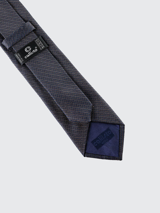 callisto灰色全桑蚕丝领带 FRCTE022C 商品图2