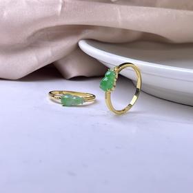 18K翡翠戒指-葫芦