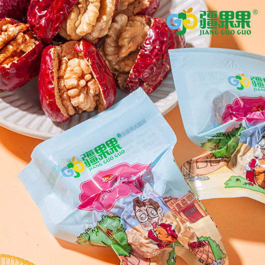 新疆 枣夹核桃仁280g/袋，独立包装 商品图1
