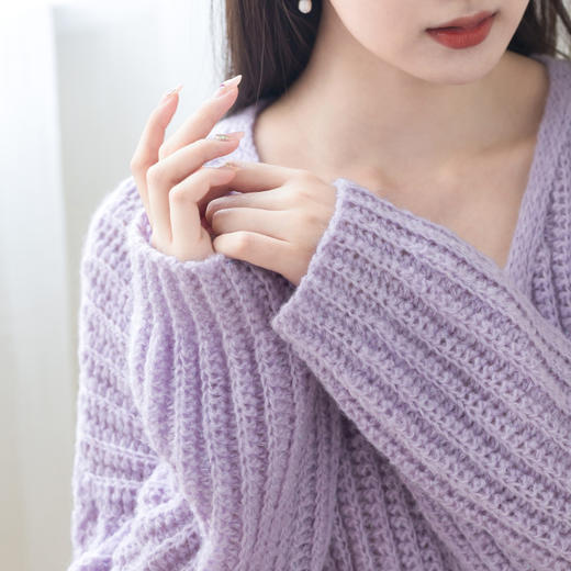 苏苏姐家花宴开衫手工DIY编织钩针衣服开衫毛线团自制材料包 商品图1