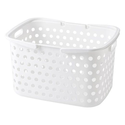 白色提手洗衣篮 23L/35L 商品图3