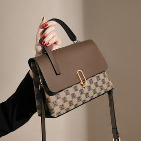 Safiya/索菲娅 2023新款爆款手提包托特包时尚单肩包女式斜挎包女包SF9140069Y