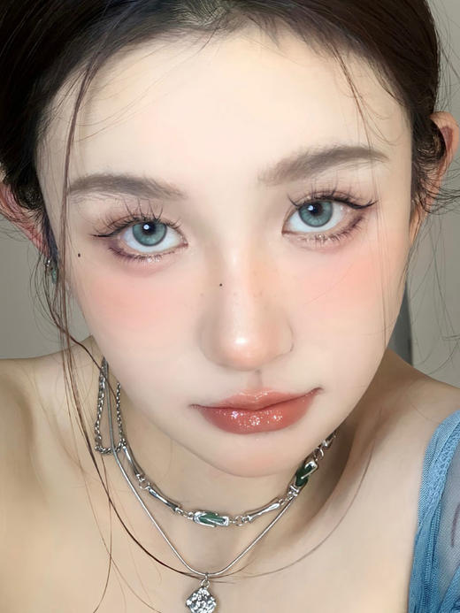 PokerKaty 美瞳半年抛 绿光森林 直径14.0mm着色13.2mm 商品图3