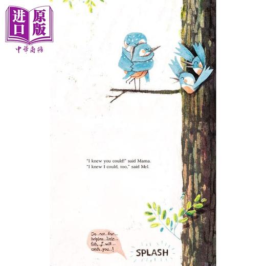 【中商原版】Mel Fell 凯迪克银奖 小鸟掉下来了 英文原版 进口图书 儿童绘本 动物故事图画书 获奖绘本 精装绘本 商品图2