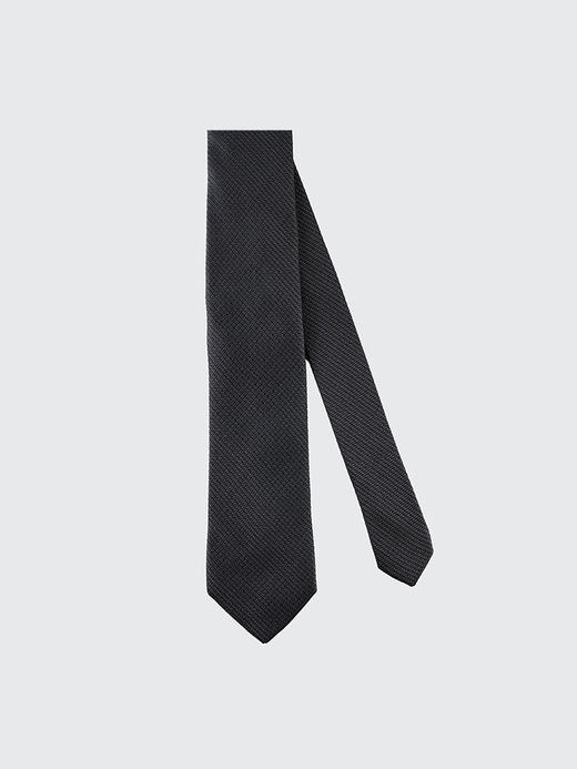 callisto深灰色全桑蚕丝领带 FRCTE023C 商品图0