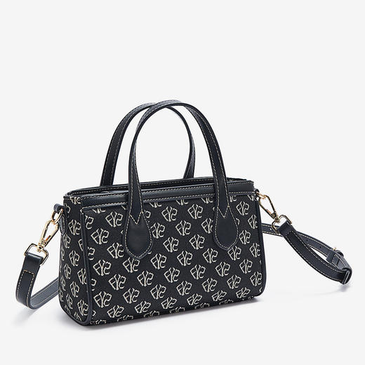 Safiya/索菲娅 2023新款爆款复古手提包时尚托特包单肩包女式斜挎包女包SF9161011Y 商品图1