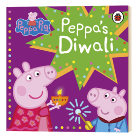 小猪佩奇的排灯节 英文原版绘本 Peppa Pig Peppa's Diwali 儿童英语学习启蒙读物 纸板书 英文版进口原版书籍 Ladybird