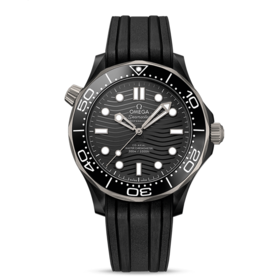 欧米茄 OMEGA 海马系列 300米潜水表 43.5毫米至臻天文台表 210.92.44.20.01.001