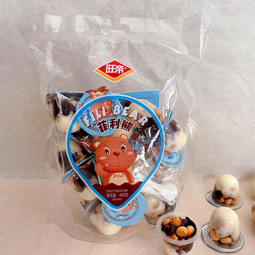 旺帝饼干巧克力杯袋装400g 商品图2