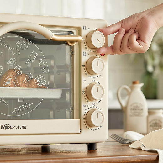 【小程序】小熊电烤箱 DKX-C20M3 米白色 机械式控制 商品图10