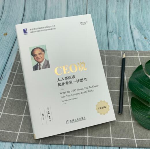 CEO说：人人都应该像企业家一样思考（更新版） 商品图1