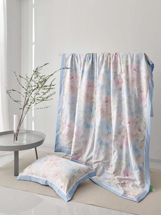 天丝夏被 花时天丝棉抗菌夏被 商品图0