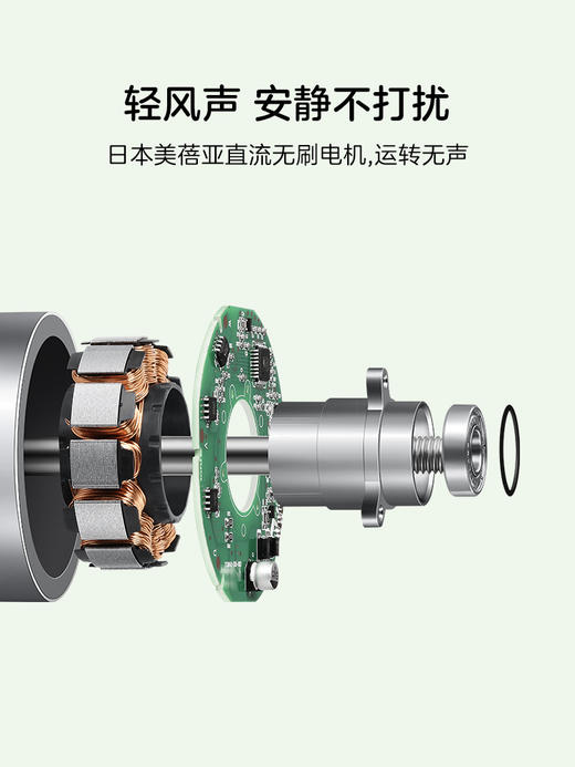 【限时团】keheal科西 桌面空气循环风扇FT1-电池款 [福利品] 商品图5