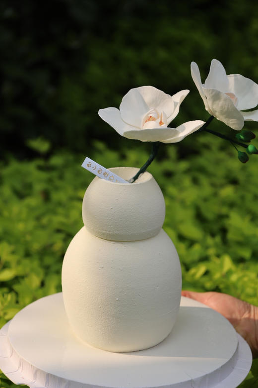 蝴蝶兰唯美花瓶蛋糕 商品图1