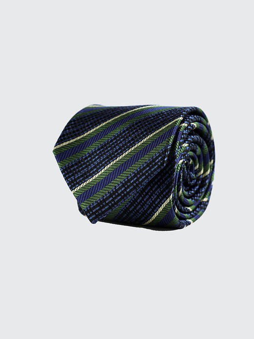 callisto绿色全桑蚕丝领带 FRCTE060C 商品图1