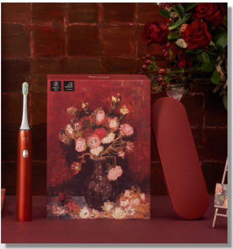 【团购展示】素士声波电动牙刷X3U 红 商品图0