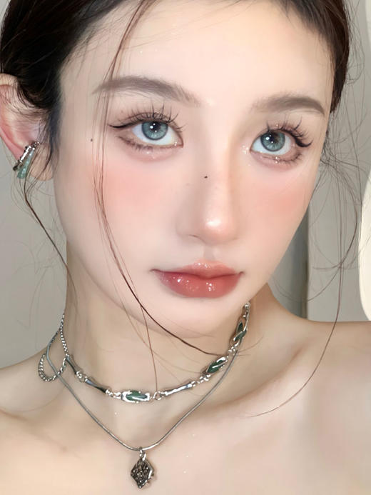 PokerKaty 美瞳半年抛 绿光森林 直径14.0mm着色13.2mm 商品图5